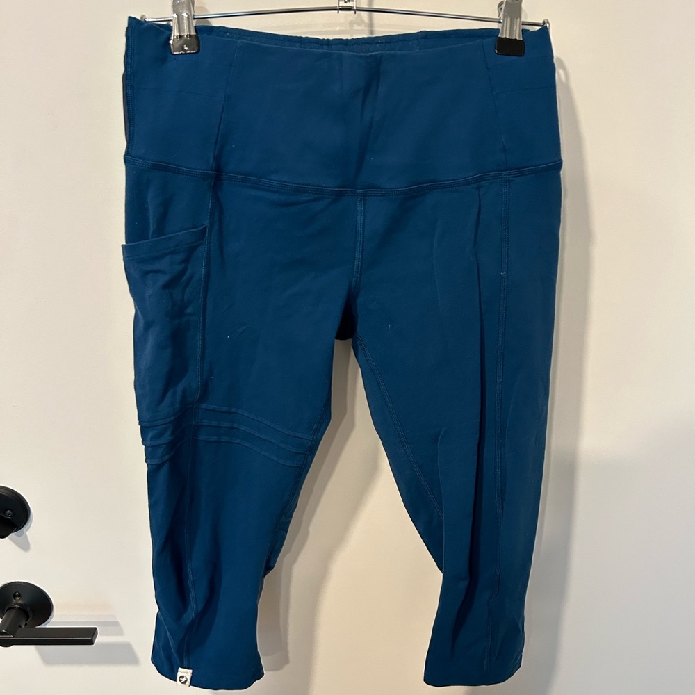 Oiselle cropped running leggings